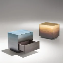 Marea 50 Stainless Steel Nightstand