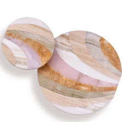 Marea Aquarel Edition Set of 2 Polychrome Coffee Tables