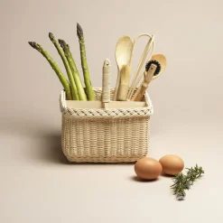 Margherita 4-Slot Flatware Basket