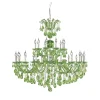 Maria Theresa Green Chandelier