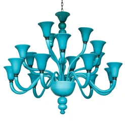 Marina Teal Chandelier