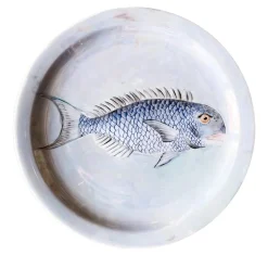 Maris Pesce Cobalto Dinner Plate