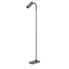 Marquesse Gray Leather Floor Lamp
