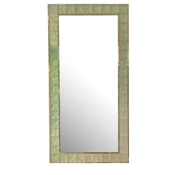 Martelé Handmade Iridescent Crystal Mirror