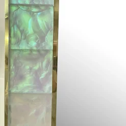 Martelé Handmade Iridescent Crystal Mirror