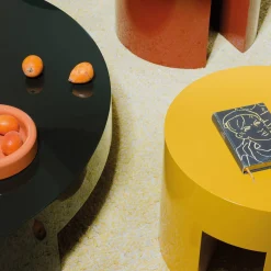 Maryland Yellow Low Table by Dainelli Studio