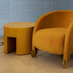 Maryland Yellow Low Table by Dainelli Studio