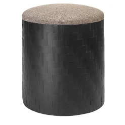 Mastio Black Pouf