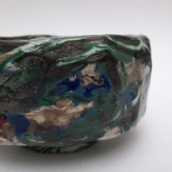 Matcha Japanese-Style Polychrome Bowl