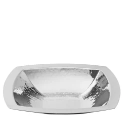 Materia Viva Hammered Silverplated Bowl