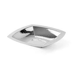 Materia Viva Hammered Silverplated Bowl