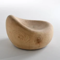 Maui Cedar Wood Lounge Chair by Terry Dwan