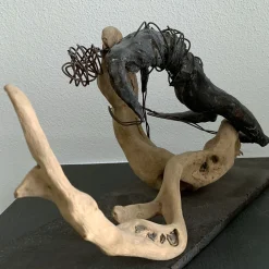 Maya Bronze Sculpture