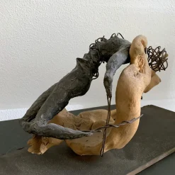 Maya Bronze Sculpture