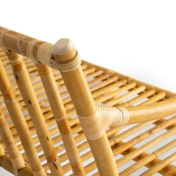 Maya Manao & Manila Cane 3-Seater Sofa With Cushions