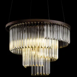 Maze Trihedron Chandelier