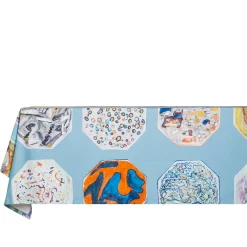 Medaglioni Lightblue Tablecloth