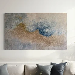 Medi-ter Textured Resin Diptych