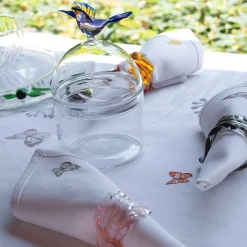 Mediterraneo Handcrafted Small Colibrì Glass Container