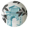 Mediterraneo Porcelain Soup Plate with triumphal arch #6