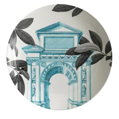 Mediterraneo Porcelain Soup Plate with triumphal arch #6