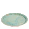 Medium Mediterranea Acqua Green Porcelain Plate