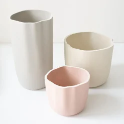 Medium Tidal Caolino Vase