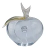 Mela Clear Apple Statuette