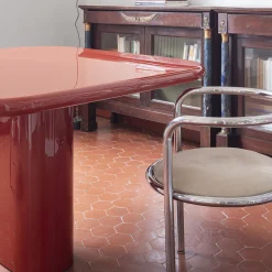 Merenda Red Dining Table