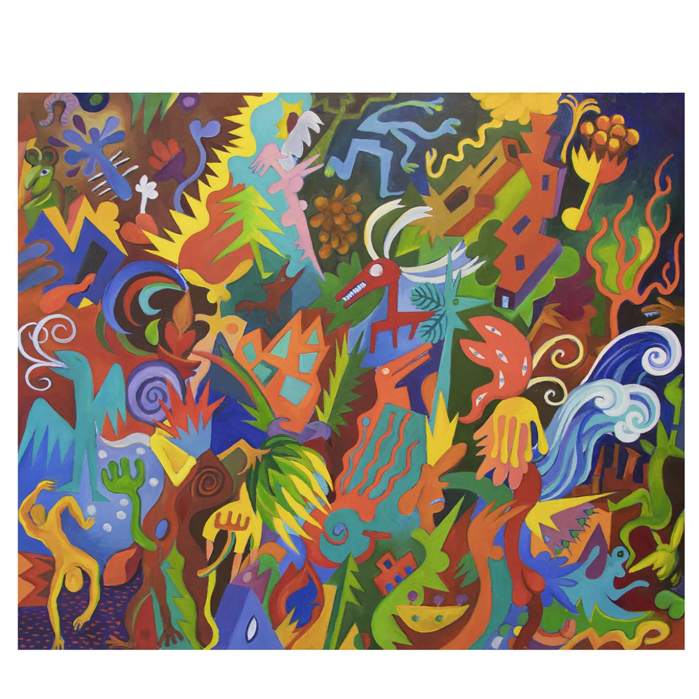 Messaggi Privati - Oil Painting On Canvas