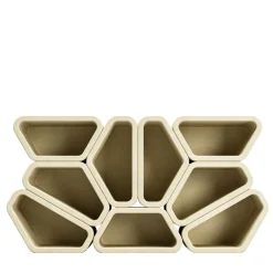 Messapo Modular Lecce Limestone Highboard by Noii Studio