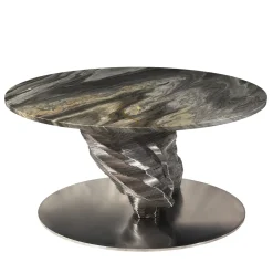 Meteorite N°2 Calacatta Cielo Table by Giò Pozzi