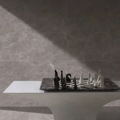 Metis Black Marble Chess Set