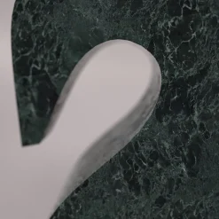 Metis Horse's Head-Shaped Verde Alpi Sculpture