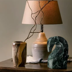 Metis Horse's Head-Shaped Verde Alpi Sculpture