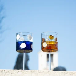 Mezzo & Mezzo Bolla Amber Goblet