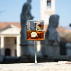 Mezzo & Mezzo Bolla Amber Goblet