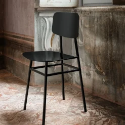 Miami Black Chair by Nika Zupanc