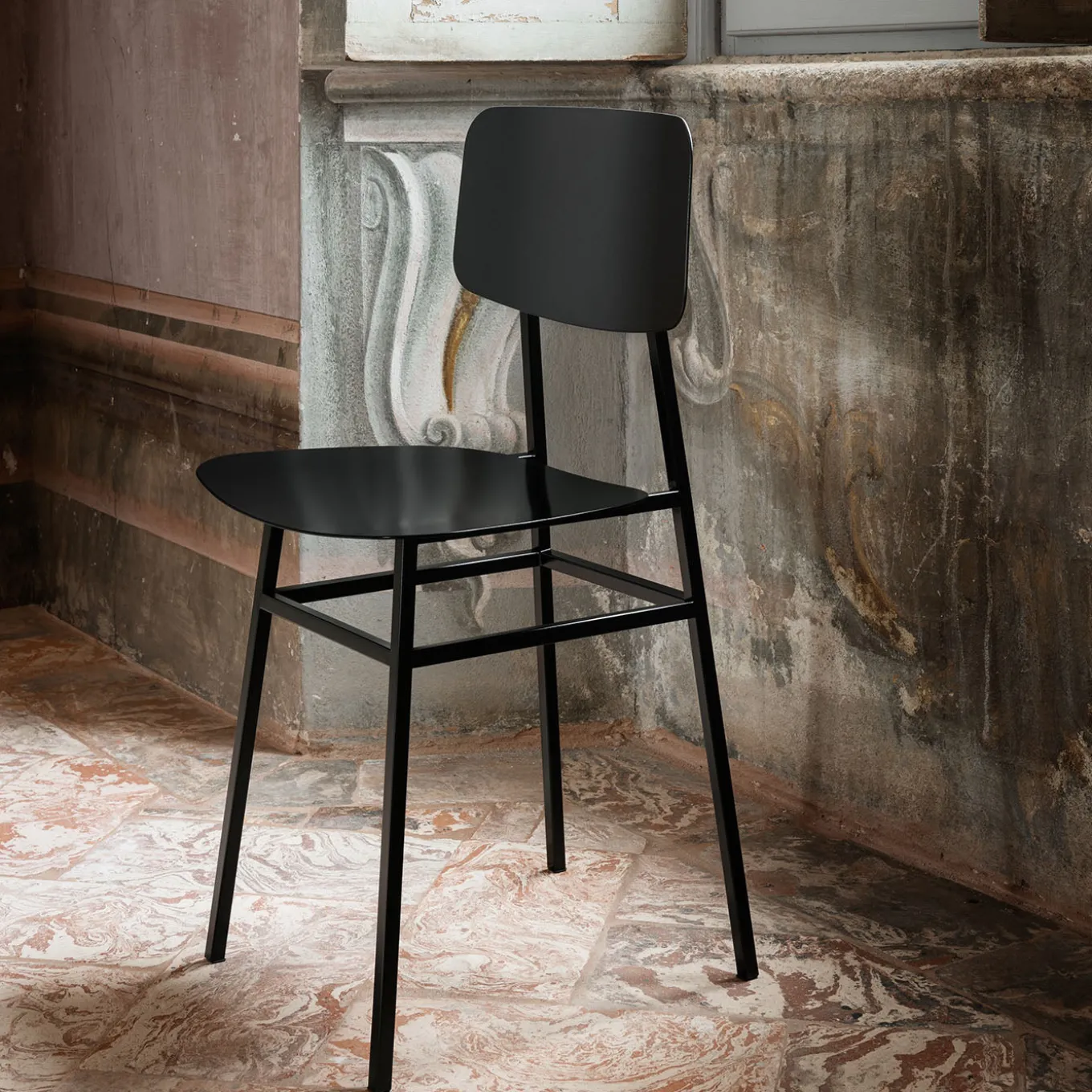 Miami Black Chair by Nika Zupanc