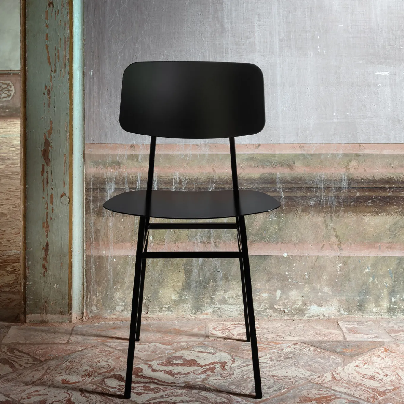 Miami Black Chair by Nika Zupanc