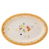Miami Oval Rim Serving Platter