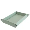 Michelangelo 19 Smeralda Green Leather Vide-poche