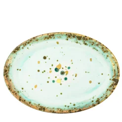Michelangelo Oval Serving Plate