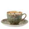 Michelangelo Set of 2 Tea Cups and Saucers