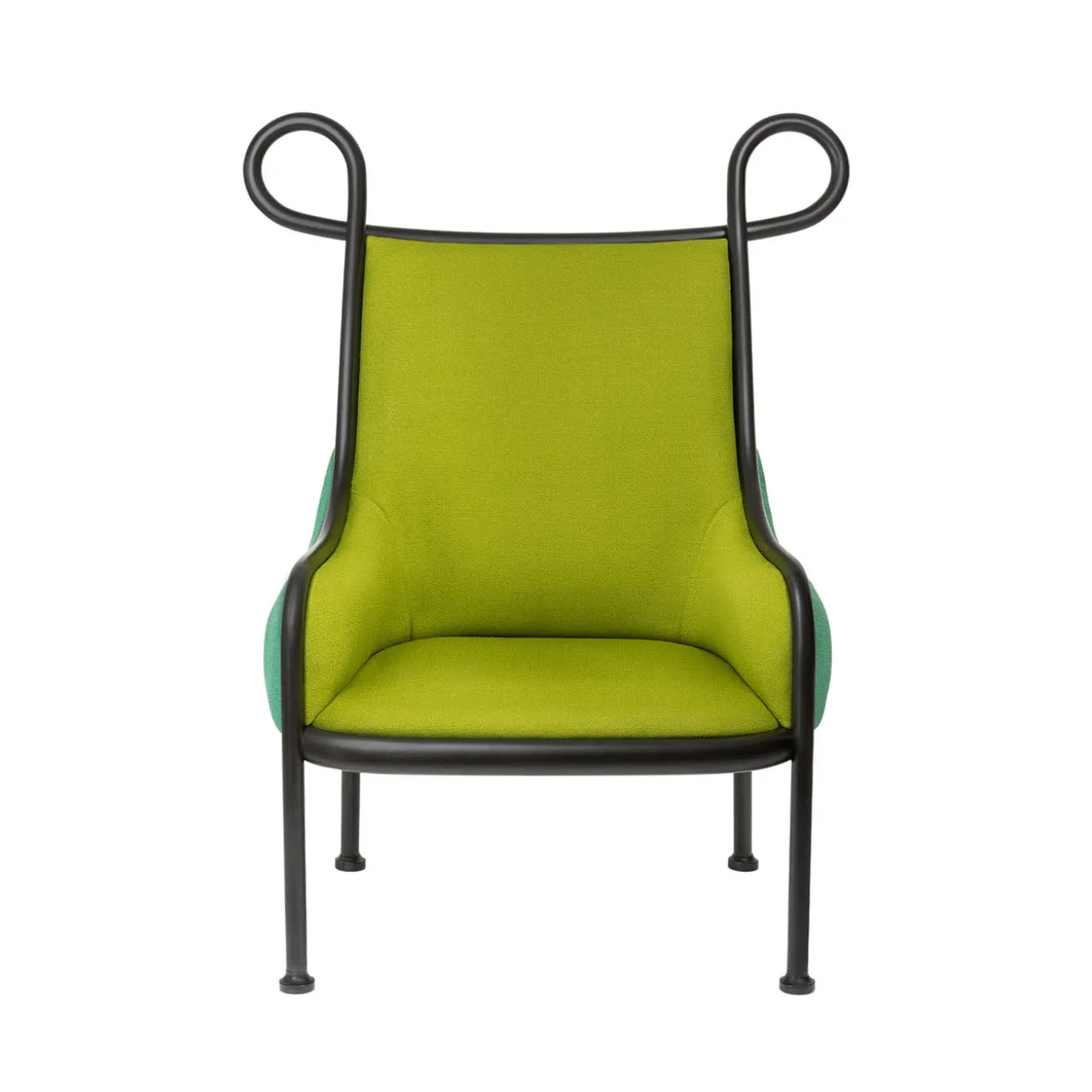 Mickey Green Lounge Chair by India Mahdavi
