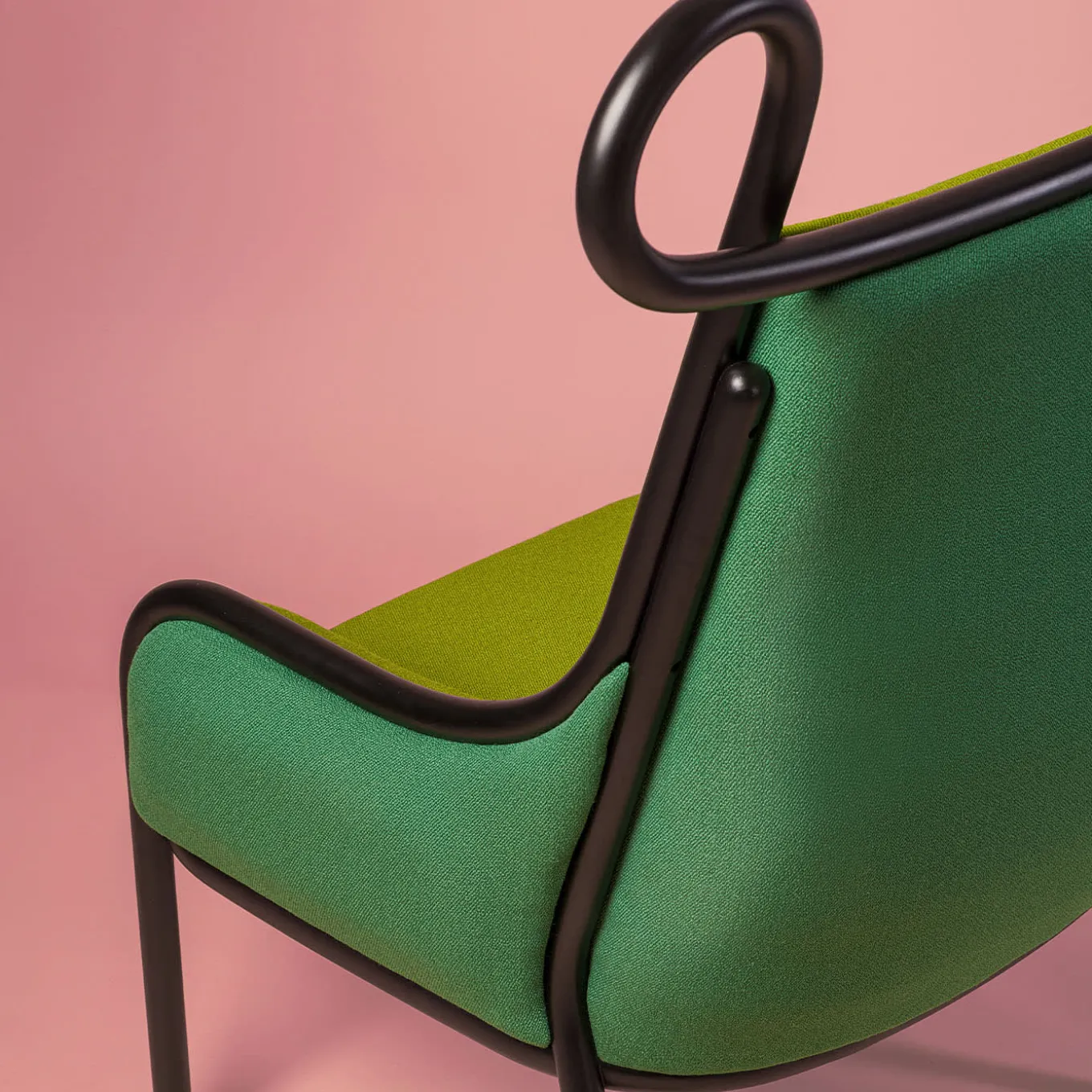 Mickey Green Lounge Chair by India Mahdavi