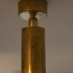 Micro Kyle Pl Gold Brass Ceiling Lamp