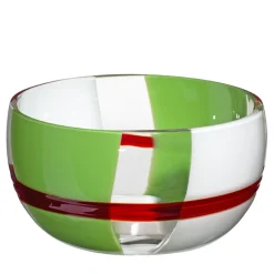 Mignon Green and White Bowl