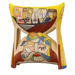 Migranti Majolica Sculpture