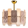 Mikado 6-Light Pink Chandelier